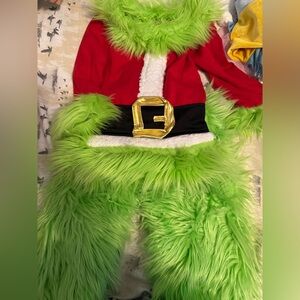 The Grinch Halloween Costume - size 2, toddler, EUC